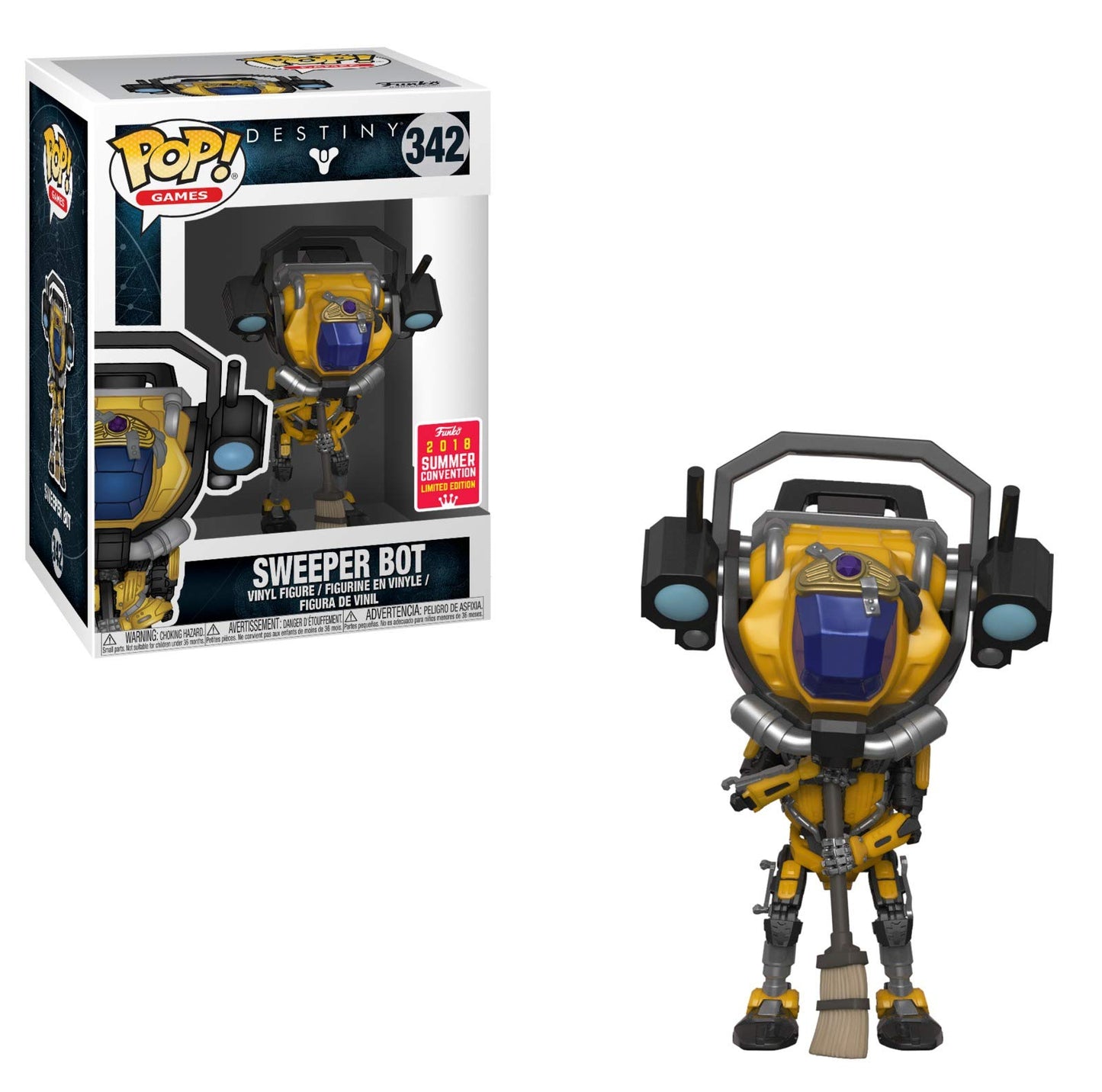 Funko POP! Destiny Sweeper BOT Figure