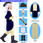 Yunsuelo George Washington Costume For Boys, Kids George Washington Costume With Wig Halloween Alexander Hamilton Colonial Costu
