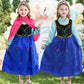 Luzlen Little Girls Princess Dress Halloween Cosplay Costume Kids Birthday Outfits Princess Fancy Dress, 7-8 Years(Label 150)