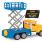 Driven by Battat - Micro Scissor Lift Truck - Toy Truck with Movable Basket, Light & Sound Effects for Kids Aged 3+