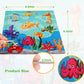 Wooden Puzzles Toys For Kids Ages 3-5, Set Of 3 Packs With 36-Piece Wood Jigsaw Puzzles, Dinosaur, Farm And Ocean Theme. Ideal Gifts For Boys And Girls 3 4 5 6 Years Old