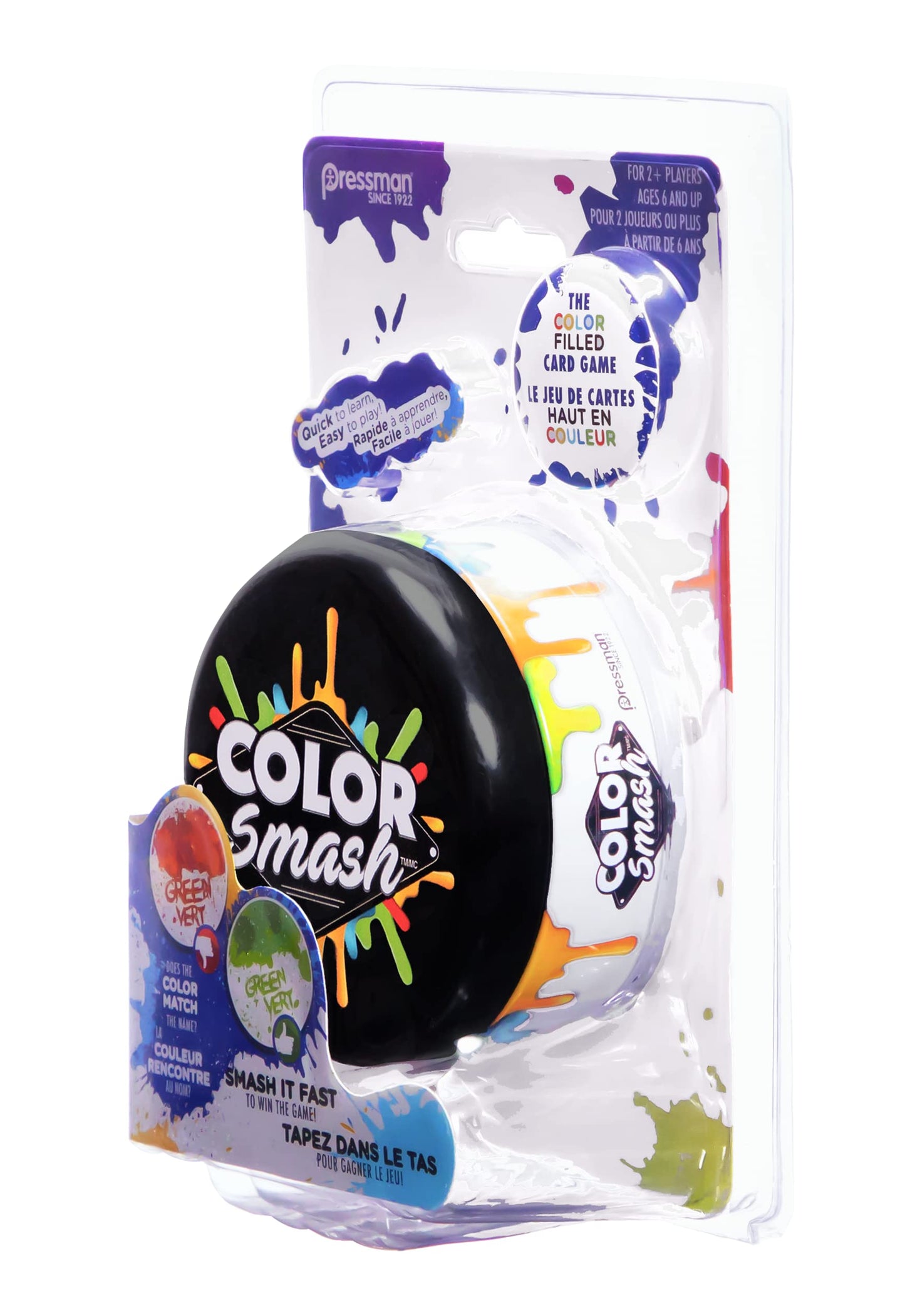 Pressman Color Smash Peggable Craft Paper Set - Multi-colored Cardstock, 5" Size, Model 3015-06