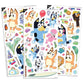 Colorforms Bluey Set - Repositionable Pieces Stick Like Magic - Scenes And Pieces From The Show Bluey For Storytelling Imaginati