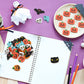 Tenare 150 Pcs Halloween Mini Erasers Mini Eraser Assortment Pumpkin Ghost Bat Mini Erasers for Trick or Treat Halloween Party F