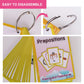 24PCS/Set Prepositions Kids Gifts English Flash Cards Pocket Card Educational Learning Baby Toys for Children Pre-Kindergarten