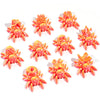 QINGMIAO 10Pcs 3D Printed Mini Spiders, Articulated Spider Toys,3D Print Animals Fidget Toys Decor for Stress Relief,Halloween S