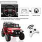 Homfamilia 2-Seater Kids Ride On Truck Car, 12V Battery Powered Electric Vehicle With Remote, Electric Car For Kids/Toddlers W/S