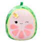 Squishmallows Original 16-Inch Plush - Lena Pink Guava Fruit with Flower, Soft Polyester Stuffed Toy, Model SQCR06155
