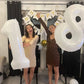 White 8 Balloon, Translucent Number Balloons 40 Inch, 8Th Birthday Decorations For Boys Girls, White Birthday Balloons, White Pa