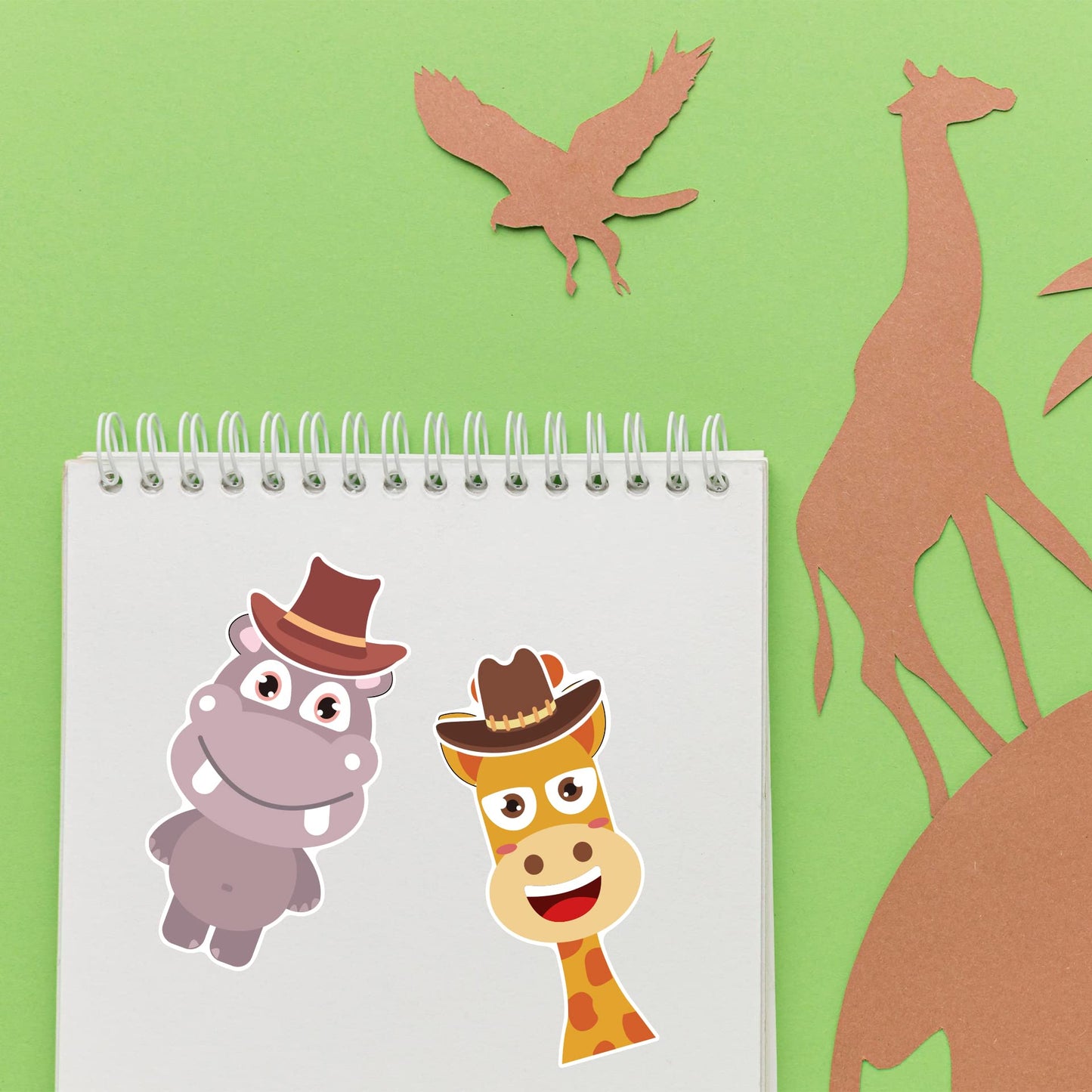 24 Sheets 8.27''  5.9'' Make Your Own Animals Stickers For Kids Toddlers, Make A Face Stickers For Kids Party Favors Activities