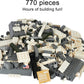 Liberty Imports White House Building Blocks Set, 770 Pieces Washington D.C. White House Famous Landmark Series - Architecture Br