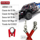 RCMYou Drive Shaft CVD Axles & Center Driveshaft High Speed Support Upgrades Part for 1/10 Arrma Senton Granite 3s Blx & Mega550