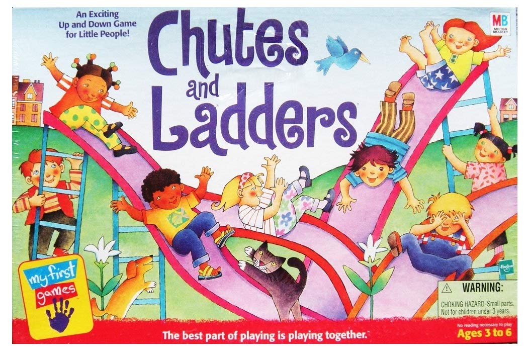 Chutes And Ladders Game - 1999 Edition