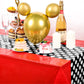 Irenare 3 Pcs Mouse Birthday Party Supplies Christmas Tablecloth Mouse Theme Baby Shower Decorations Plastic Table Cover Polka D