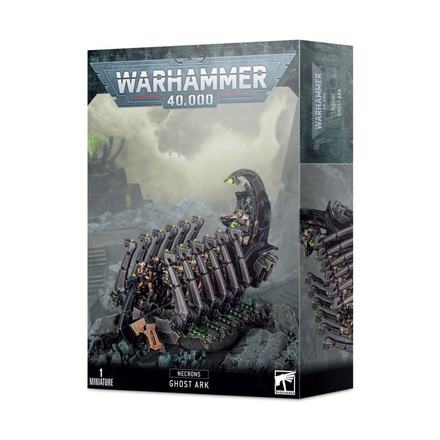 Games Workshop Warhammer 40k Necron Ghost Ark Model 99120110063 - Black Plastic Miniature