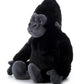 The Petting Zoo Gorilla Stuffed Animal, 12 Inch Plush Toy, Black, Model 420327, Gifts for Kids