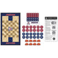 Masterpieces Ncaa Arizona Wildcats, Checkers Board Game, For Ages 6+