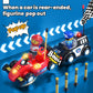 Lehoo Castle 2 Pack Remote Control Car for Toddlers 1-3, Police Car & Race Car, Toddler Toys for 2-4 with Realistic Sound Effect