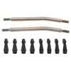 Meus Racing 1/10 Links Titanium Chassis Links Kit For Traxxas Trx4 Axial Scx10 Tamiya Cco1 Redcat Gen8 1/10 Rc Crawler (85Mm)