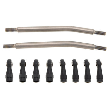 Meus Racing 1/10 Links Titanium Chassis Links Kit For Traxxas Trx4 Axial Scx10 Tamiya Cco1 Redcat Gen8 1/10 Rc Crawler (85Mm)