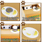 HmiL-U Cat Stealing Money Bank - Large Orange Piggy Bank for Kids, Automatic Coin Bank with English Speaking, Creative Gift