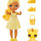 Rainbow High Littles - Daisy Madison, Yellow 5.5'' Posable Small Doll With Purse, Magical Pet Bear, Girls Toy Gift, Kids Ages 4-