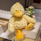 TONGSONG Plush Yellow Duck Stuffed Animal - 12.6 Inch Soft Plush Toy for Kids and Lovers