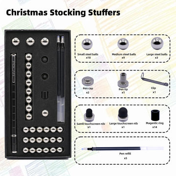 Easefuli Fidget Pen Upgrade Magnetic Pen, Gifts For Men Him Stocking Stuffers For Teens Adults Men Teen Boys Girls Gift Ideas Fi