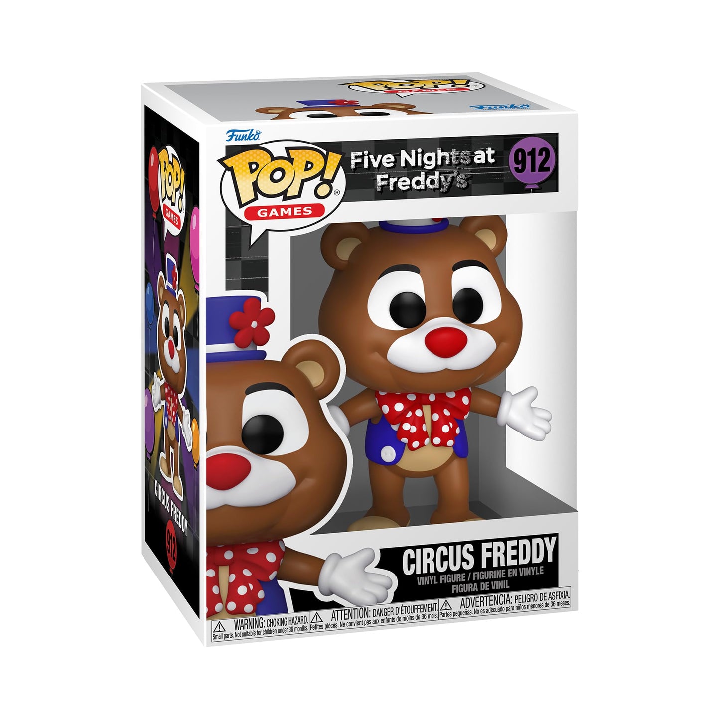 Funko Pop! Games: Five Nights At Freddy'S - Circus Freddy Fazbear - Collectable Vinyl Figure - Gift Idea - Official Merchandise