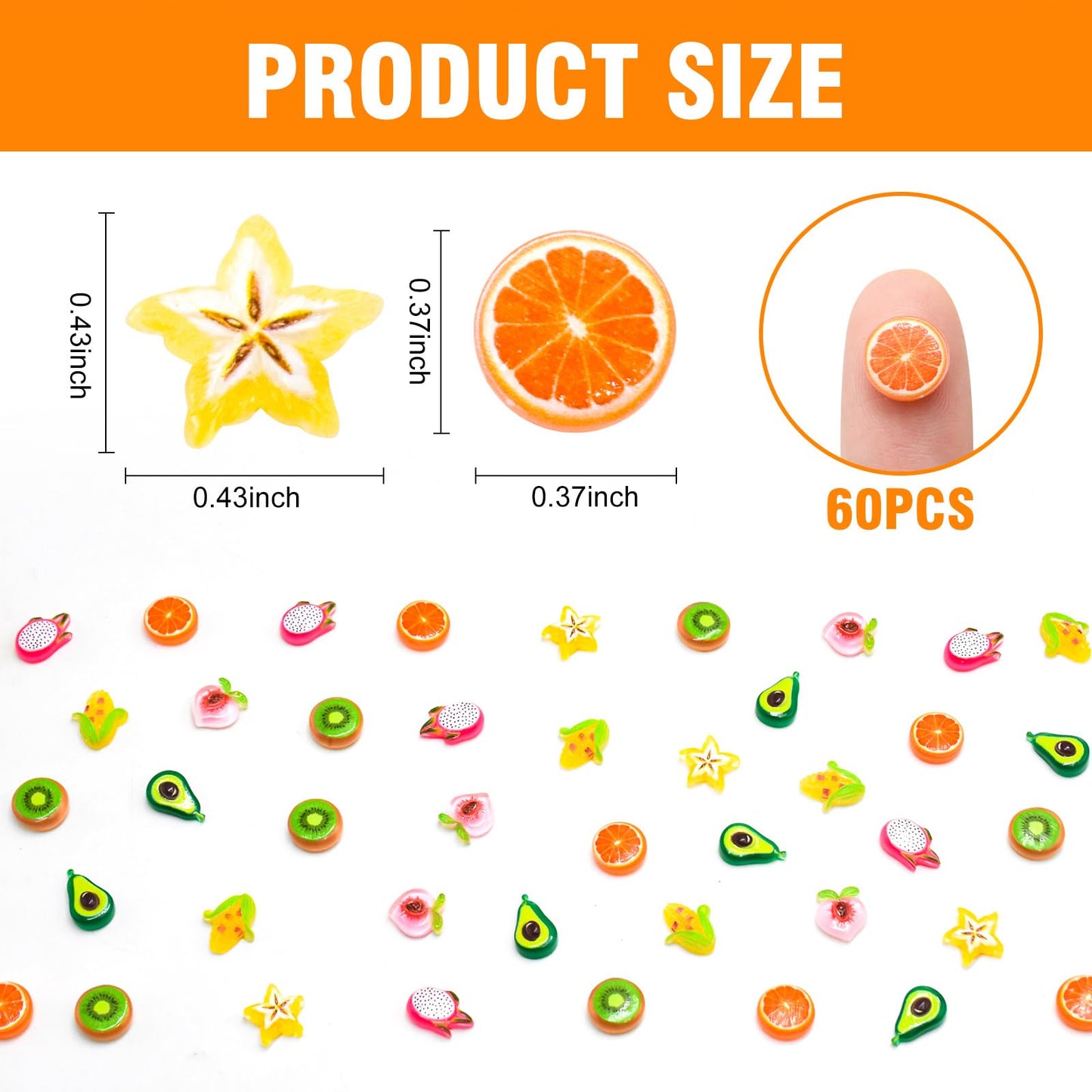 100 Pieces Mini Fruits For Dollhouse Miniatures Mini Food For Crafts Tiny Resin Things For Dollhouse Mini Kitchen Micro Landscap
