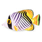 Real Planet Sea Life Plush - Soft Stuffed Animal Gift For Kids All Ages, Sea Ocean Fishing Plushie, Christmas Birthday Gifts (Auriga Butterfly Fish, 9.5') (11.5' Long)