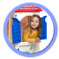 Country Cottage Playhouse - Durable Plastic, Easy To Assemble, Indoor/Outdoor Use, Kids 2+ Years