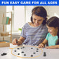 LHROZE Magnetic Chess Set with 32 Travel-Stones, Portable Storage Bag for Family Game Night, Indoor Outdoor Use, Ages 9+ - Black