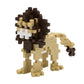 Plus Plus 3D Animal Figure Building Block Set, 70 Mini Interlocking Puzzle Pieces, Fun Stem Toys For Kids - Lion Maker Tube