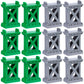 Ioffersuper 12 Pcs Train Bridge Pier Track Railway Accessories Multi Level Support Risers High Level Blocks Compatible All Major