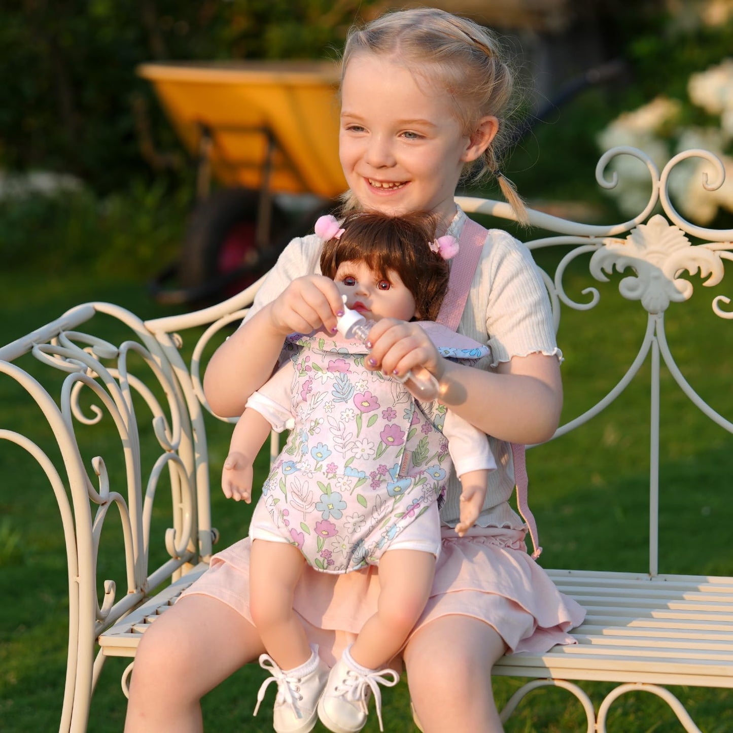 Gagaku Baby Doll Carrier For Toddlers, Doll Carrier For Little Girls, Toy Baby Dolls Sling For Kids, Reborn Baby Doll Accessorie