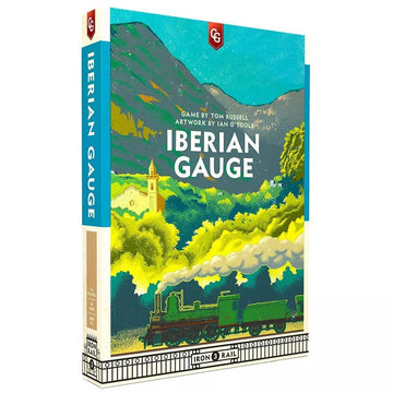 Capstone Games: Iberian Gauge, Strategy Board Game, Game Of Building Railroads Across Peninsula, 60 Minute Play Time, 3 To 5 Pla
