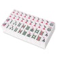 GUSTARIA Set of American Mahjong Tiles  166 American Mah Jongg Tiles with White Color(1.2  Tiles Only Set)