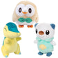 Pokemon Legends: Arceus Starters 8 Plush 3-Pack - Rowlet  Cyndaquil & Oshawott - Officially Licensed - Authentic Soft Stuffed Animal Toy Figures - Gift for Kids  Boys  Girls - 2+