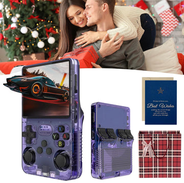 RetroBoy - Retro Boy Game Console, 2025 New Generation Professional-Grade R36s Handheld Console with 15000+ Games, 3.5-Inch Colo