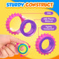 Fidget Toys Sensory Rings For Kids: 24 Pack Finger Rings - Quiet Stress Toys For Kids Autism Calming - Fun Fidgets For Classroom