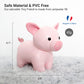 Little Big Friends Tiny Friends | Rattle Toy | Special Stuffed Animal | Easy To Clean | Leon The Pig