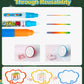 Tecjoe Water Doodle Mat, 39 × 31 Inches Large Kids Painting Writing Water Drawing Mat, Mess Free Reusable Toddler Gift For Age 3 4 5 6 7 Years Old Girls Boys, Educational Toys Bring Magic Pens