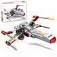 Airplane Building Block Set Compatible With Lego, 134 Pcs Plane Starfighter Toy For Kids 6 7 8 9 10+ Year Old Boys