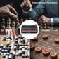 Xflyee Digital Chess Clock - Portable Timer with Bonus & Delayed Countdown, Red, Ideal for Board Games