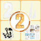 Imprsv 3Ft Marquee Numbers, Light Up Numbers For 2Nd 25Th Birthday Decorations Anniversary Party Decor, Number 2 Light Up Number
