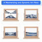 Coitak Moving Sand Art Picture, Dynamic Sand Picture, Desktop Moving Sand Art For Home Decor And Office