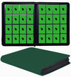 16 Pocket Card Binder  1000+ enhanced Zip Trading Card Binder  Double Sided Pocket Card Binder Album  Ringless Card Folder for MTG  TCG  Sports Card (Green  16Pockets)