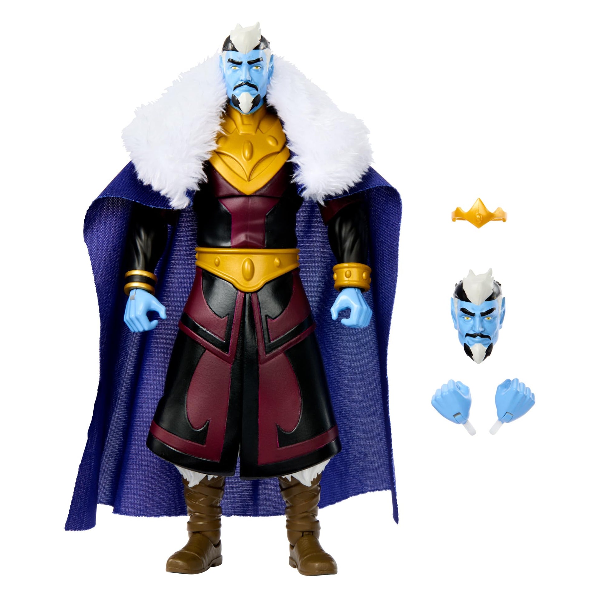 Masters of the Universe Masterverse King Kelder Action Figure  Deluxe Collectible with 30 Articulations  Swappable Parts Or protective covering  Motu 7-in Toy