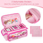 Jaffzora Carrying Case Compatible with Toniebox Starter Set Cute Storage Bag for Tonies Figures Characters Tonies Headphones & Accessories  Pink(Bag Only)